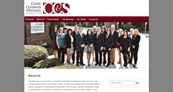 Desktop Screenshot of ccsattorneys.com